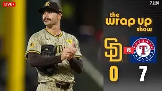 Padres vs Rangers Postgame Wrap Up Show: Rangers 7 Padres 0