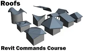 Revit Commands Course - Roofs