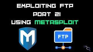 Penetration Testing with Metasploit: Exploiting an FTP port