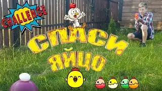 ЧЕЛЛЕНДЖ 24 Часа СПАСИ ЯЙЦО, ЧТОБЫ ВЫЖИТЬ !НЁРФ ЧЕЛЛЕНДЖ