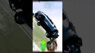 Fisker Ocean  Conquers a City/Mud Off-Road Track in BeamNG #short #shorts