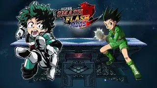 Gon vs Midoriya!! Super Smash Flash 2 Mods
