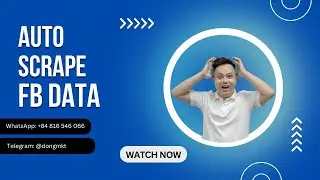 Tool Scrape Facebook Without Code | Auto Scan Page, Group, Profile, Post Fb Software