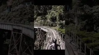 Dangerous ancient route. Amagá viaduct. COLOMBIA #nature #amazing #viral #dangerousroad