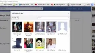 How To Edit Facebook Restricted List