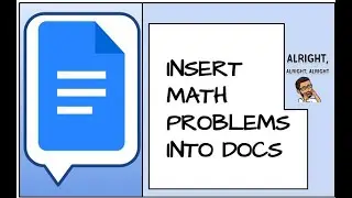 Insert math problems in Docs, using HYPATIA