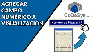 🔵✅CODESYS 3.5 - ADD NUMERIC FIELDS IN DISPLAYS