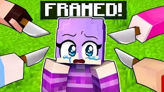 Friend has been FRAMED in Minecraft!