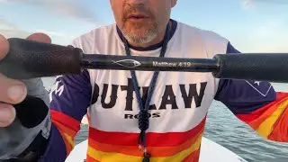Outlaw Rod Field test on a Redfish