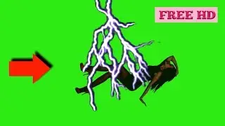 Thunder lighting effects // green screen background effects tech vfx