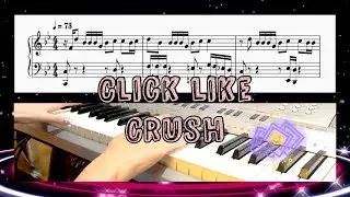Click Like- Crush Feat Paul Blanco- Piano Cover/ Sheet/ Tutorial- Street Woman Fighter 2