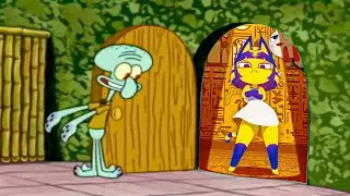 Squidward please get out of my house Ankha