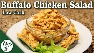 Buffalo Chicken Salad – Low Carb Keto Healthy Meal Prep Idea