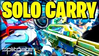 HOW TO SOLO CARRY IN SPLITGATE BETA! 😯 INSANE PORTAL PLAYS! (Splitgate Gameplay)