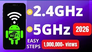 How To Set Android Wi-Fi Setting from 2.4 GHz to 5 GHz