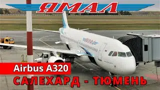 Yamal: flight Salekhard - Tyumen on Airbus A320. Stopover | Trip Report | Russia | Keira Knightley