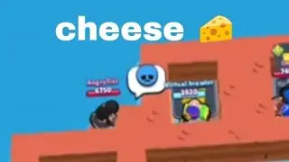 trapping cheese in brawl stars| cheese in community map | cheese in wheel map (@Orange Juice Gaming)