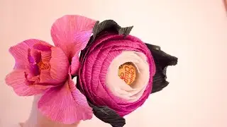 ранункулюс с конфеткой)