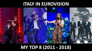 Italy in Eurovision | MY TOP 8 (2011-2018)