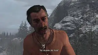 Dutch kills himself and John Marston reunites with his family