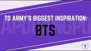 US BTS ARMY sends a support message of love and unity for BTS and ARMY outside of HYBE 💜
