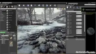 UE4 - DevTon Winter Landscape - Materials Functions
