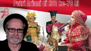 Penampilan Spesial Putri Ariani Nyanyi Lagu RUNGKAD pada HUT RI ke 78 | REACTION