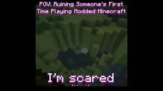 POV: Ruining Someone's First Modded Minecraft Experience #moddedminecraft #minecraft #modsminecraft