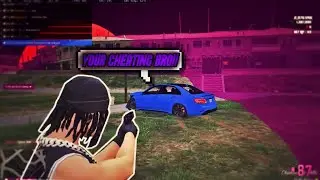 PULLING UP ON GANG TURFS WITH AIMBOT (VERY FUNNY😂)