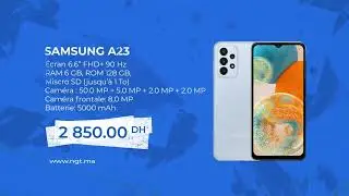 Collection de Smartphone Samsung chez NGT Maroc