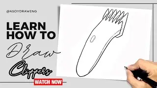 How to Draw Clippers - Simple Drawing