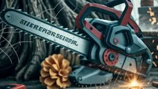 Electric Chainsaw Revving Sound Effect