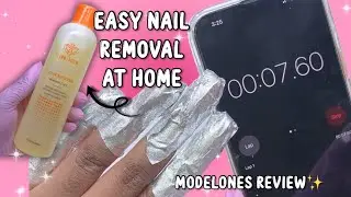 Trying Modelones NEW Nail Remover On 5 DIFFERENT Nail Enhancements!✨ | Does It Really Work!?
