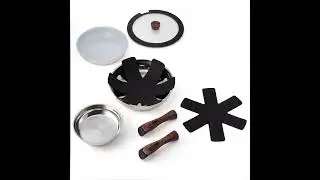 Ergo Chef Pro Series Smart Pans with Clad Bottom - healthier cooking & stackable space savings.