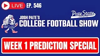 Ep 546: Week 1 Prediction Show | Stalions Netflix Doc | Preseason Rankings Debate | FSU’s Future