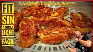 🤯👉Low calorie torrijas |  Quick and easy light torrijas |  torrijas for diabetics