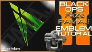 FaZe PAMAJ New Logo : Call of Duty Black Ops 2 Emblem Tutorial
