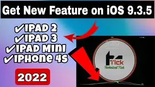 Quickly Access Apps From Lock Screen on Older iPad iOS 9.3.5 New Feature 2022