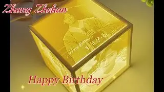 【张哲瀚】0511生日快乐🎂Happy Birthday Zhang Zhehan！3D print photo lamp