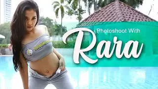 Photoshoot with RARA RAISA | Model imut cantik yang manggemaskan