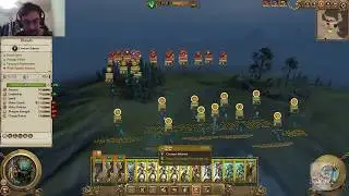 Heir of Carthage vs Sir Ex! Wood Elf vs Empire! Total War: Warhammer