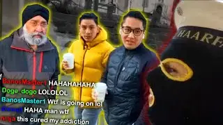 MASKED STREAMER asks random people where the closest BANK is - StreetManTTV