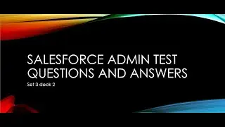 Pass your Salesforce Certified Admin Exam study help