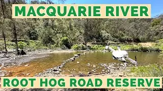 DJI mavic mini se drone Macquarie River + Root Hog Road Reserve