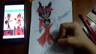 speedpaint alastor hazbin hotel фильм