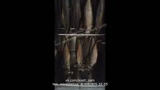 Коптильная камера от производителя, первое копчение, видео отзыв от клиента