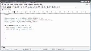 Beginner PHP Tutorial - 66 - Better Way to Get Visitors IP Address