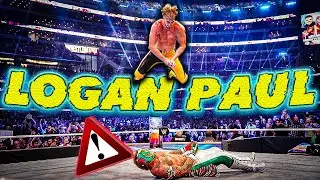 Logan Paul saves Rey Mysterio at WWE Crown Jewel
