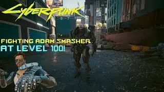 LVL 100 Cyber Ninja vs Adam Smasher | Cyberpunk 2077