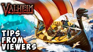 Valheim Beginner Tips From YOU GUYS!